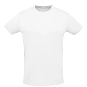 5 Stk. Plain T-shirt (Hvid til mænd)